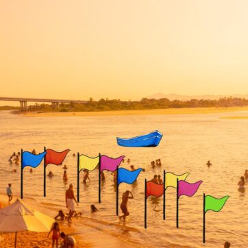 Seis praias de Fortaleza receberão festival com intervenções artísticas no fim de semana