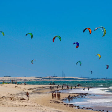 Ceará está entre destinos preferidos de kitesurfistas estrangeiros