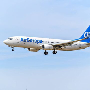 Air Europa passará a ter três voos semanais entre Salvador e Madri a partir de junho